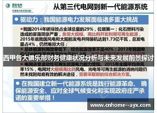 西甲各大俱乐部财务健康状况分析与未来发展前景探讨