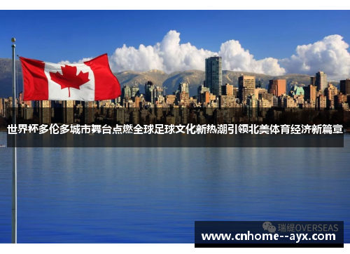 世界杯多伦多城市舞台点燃全球足球文化新热潮引领北美体育经济新篇章